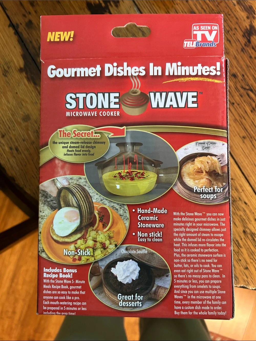 Ceramic Microwave Cooker - Brown
